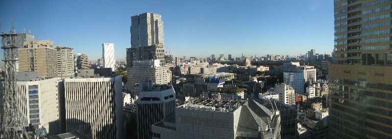 Tokyo Daytime Panorama from ANA Hotel Tokyo Daytime Panorama from ANA Hotel