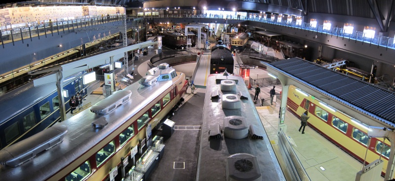 Tokyo Train Museum - Panorama Tokyo Train Museum - Panorama